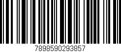 Código de barras (EAN, GTIN, SKU, ISBN): '7898590293857'