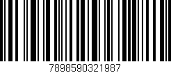 Código de barras (EAN, GTIN, SKU, ISBN): '7898590321987'