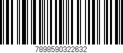Código de barras (EAN, GTIN, SKU, ISBN): '7898590322632'