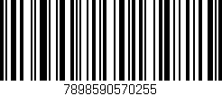 Código de barras (EAN, GTIN, SKU, ISBN): '7898590570255'