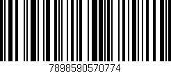 Código de barras (EAN, GTIN, SKU, ISBN): '7898590570774'