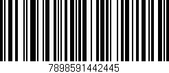 Código de barras (EAN, GTIN, SKU, ISBN): '7898591442445'