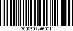 Código de barras (EAN, GTIN, SKU, ISBN): '7898591446931'