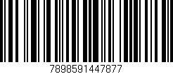 Código de barras (EAN, GTIN, SKU, ISBN): '7898591447877'