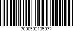 Código de barras (EAN, GTIN, SKU, ISBN): '7898592135377'