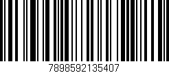 Código de barras (EAN, GTIN, SKU, ISBN): '7898592135407'
