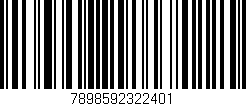 Código de barras (EAN, GTIN, SKU, ISBN): '7898592322401'