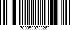Código de barras (EAN, GTIN, SKU, ISBN): '7898593730267'