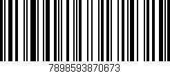 Código de barras (EAN, GTIN, SKU, ISBN): '7898593870673'
