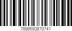 Código de barras (EAN, GTIN, SKU, ISBN): '7898593870741'