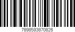 Código de barras (EAN, GTIN, SKU, ISBN): '7898593870826'