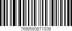 Código de barras (EAN, GTIN, SKU, ISBN): '7898593871038'