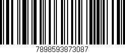 Código de barras (EAN, GTIN, SKU, ISBN): '7898593873087'