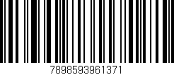 Código de barras (EAN, GTIN, SKU, ISBN): '7898593961371'