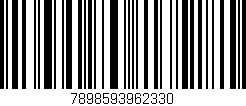 Código de barras (EAN, GTIN, SKU, ISBN): '7898593962330'