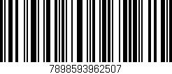 Código de barras (EAN, GTIN, SKU, ISBN): '7898593962507'