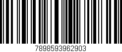 Código de barras (EAN, GTIN, SKU, ISBN): '7898593962903'