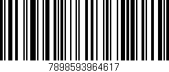 Código de barras (EAN, GTIN, SKU, ISBN): '7898593964617'
