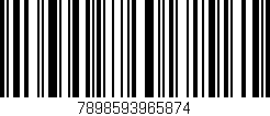 Código de barras (EAN, GTIN, SKU, ISBN): '7898593965874'