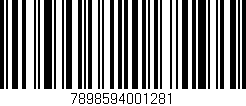 Código de barras (EAN, GTIN, SKU, ISBN): '7898594001281'