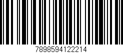 Código de barras (EAN, GTIN, SKU, ISBN): '7898594122214'