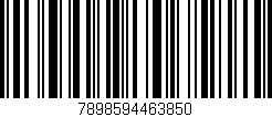 Código de barras (EAN, GTIN, SKU, ISBN): '7898594463850'
