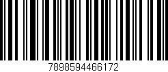 Código de barras (EAN, GTIN, SKU, ISBN): '7898594466172'