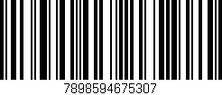 Código de barras (EAN, GTIN, SKU, ISBN): '7898594675307'
