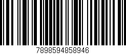 Código de barras (EAN, GTIN, SKU, ISBN): '7898594858946'