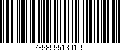 Código de barras (EAN, GTIN, SKU, ISBN): '7898595139105'