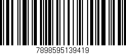 Código de barras (EAN, GTIN, SKU, ISBN): '7898595139419'
