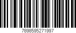 Código de barras (EAN, GTIN, SKU, ISBN): '7898595271997'