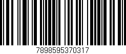 Código de barras (EAN, GTIN, SKU, ISBN): '7898595370317'