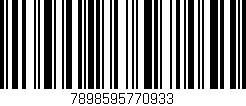 Código de barras (EAN, GTIN, SKU, ISBN): '7898595770933'