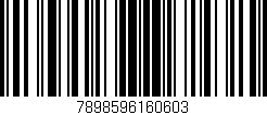 Código de barras (EAN, GTIN, SKU, ISBN): '7898596160603'