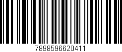 Código de barras (EAN, GTIN, SKU, ISBN): '7898596620411'