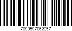 Código de barras (EAN, GTIN, SKU, ISBN): '7898597062357'