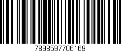 Código de barras (EAN, GTIN, SKU, ISBN): '7898597706169'