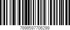 Código de barras (EAN, GTIN, SKU, ISBN): '7898597706299'