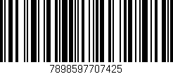Código de barras (EAN, GTIN, SKU, ISBN): '7898597707425'