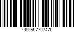 Código de barras (EAN, GTIN, SKU, ISBN): '7898597707470'