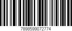 Código de barras (EAN, GTIN, SKU, ISBN): '7898599072774'