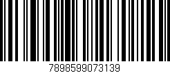 Código de barras (EAN, GTIN, SKU, ISBN): '7898599073139'