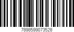 Código de barras (EAN, GTIN, SKU, ISBN): '7898599073528'