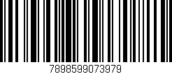 Código de barras (EAN, GTIN, SKU, ISBN): '7898599073979'