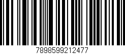 Código de barras (EAN, GTIN, SKU, ISBN): '7898599212477'