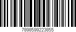 Código de barras (EAN, GTIN, SKU, ISBN): '7898599223855'