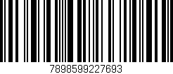 Código de barras (EAN, GTIN, SKU, ISBN): '7898599227693'