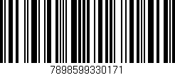 Código de barras (EAN, GTIN, SKU, ISBN): '7898599330171'
