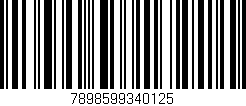 Código de barras (EAN, GTIN, SKU, ISBN): '7898599340125'